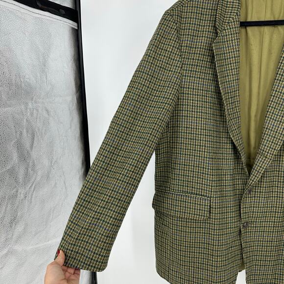 Vintage Banana Republic Mens L Lambswool Jacket Safari Collection Blazer USA - Picture 5 of 15